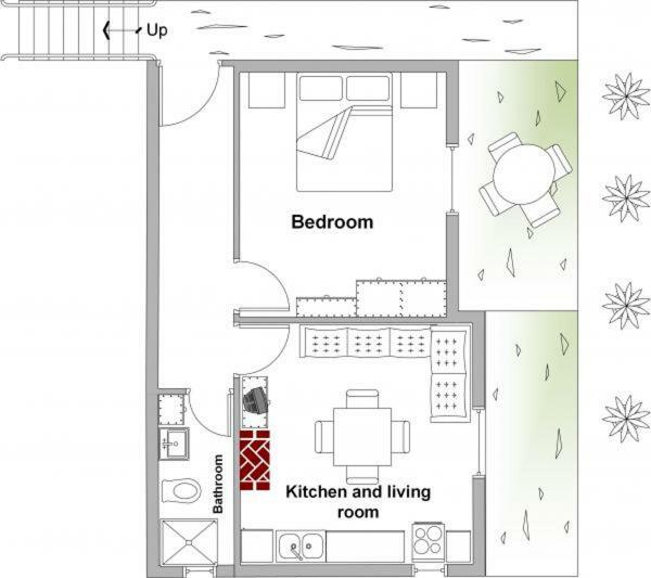 Apartment Bozovic Orebic Ruang foto